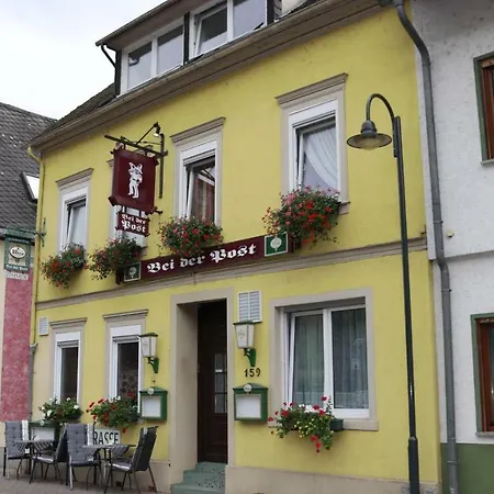 & Restaurant Bei Der Post Pensionat Bacharach